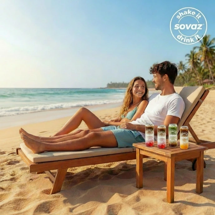 Relaxe am Strand mit SOVAZ
