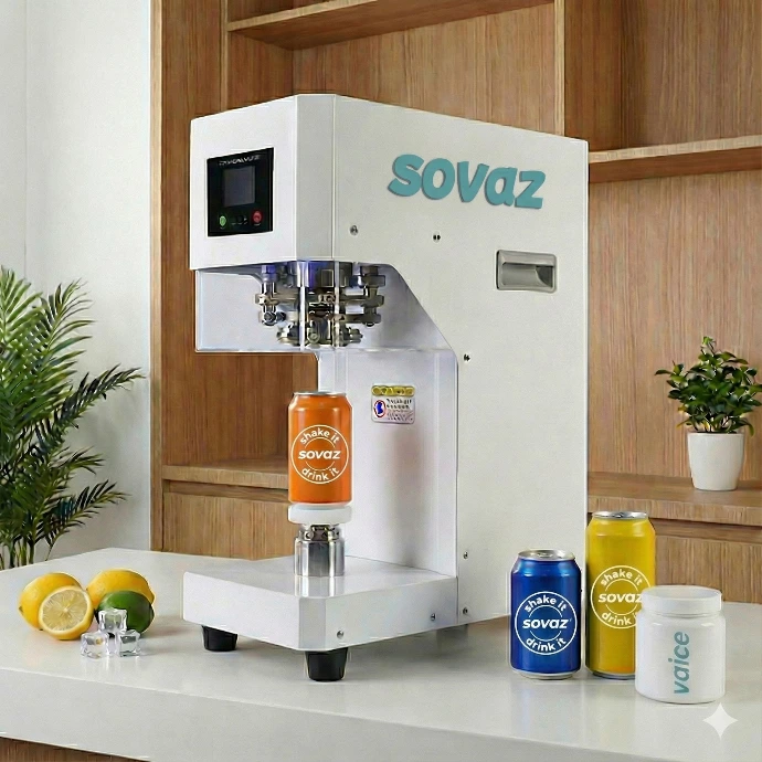 Sovaz-Can Sealer machine