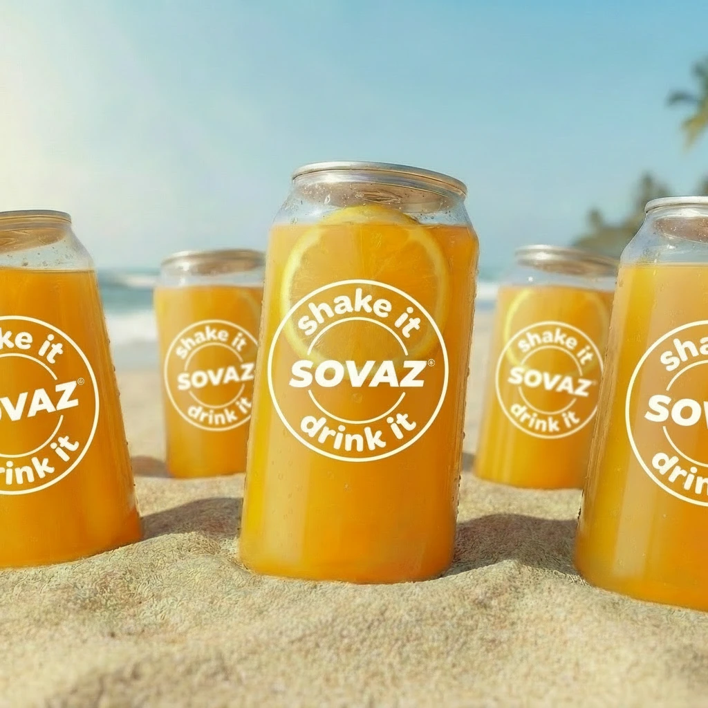 SOVAZ - Latas con bebidas, aperitivos y comida. Costa del Sol - Malaga y Marbella