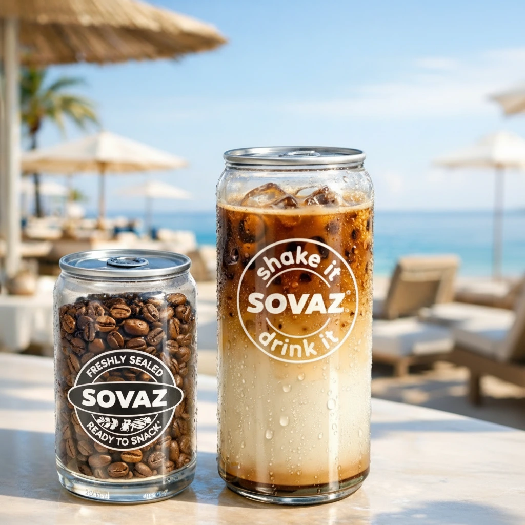 SOVAZ - Latas con bebidas, aperitivos y comida. Costa del Sol - Malaga y Marbella