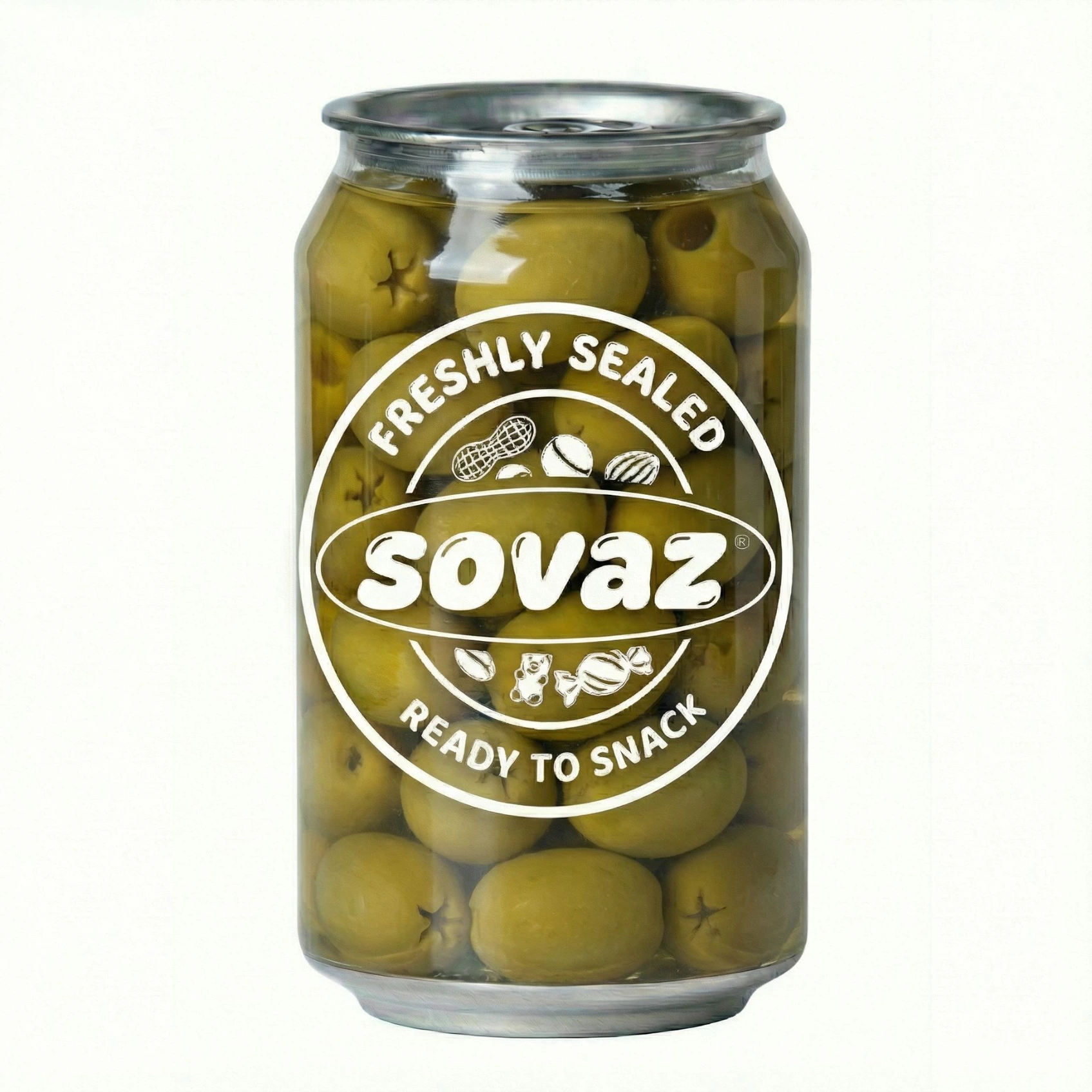 SOVAZ - Latas con bebidas, aperitivos y comida. Costa del Sol - Malaga y Marbella