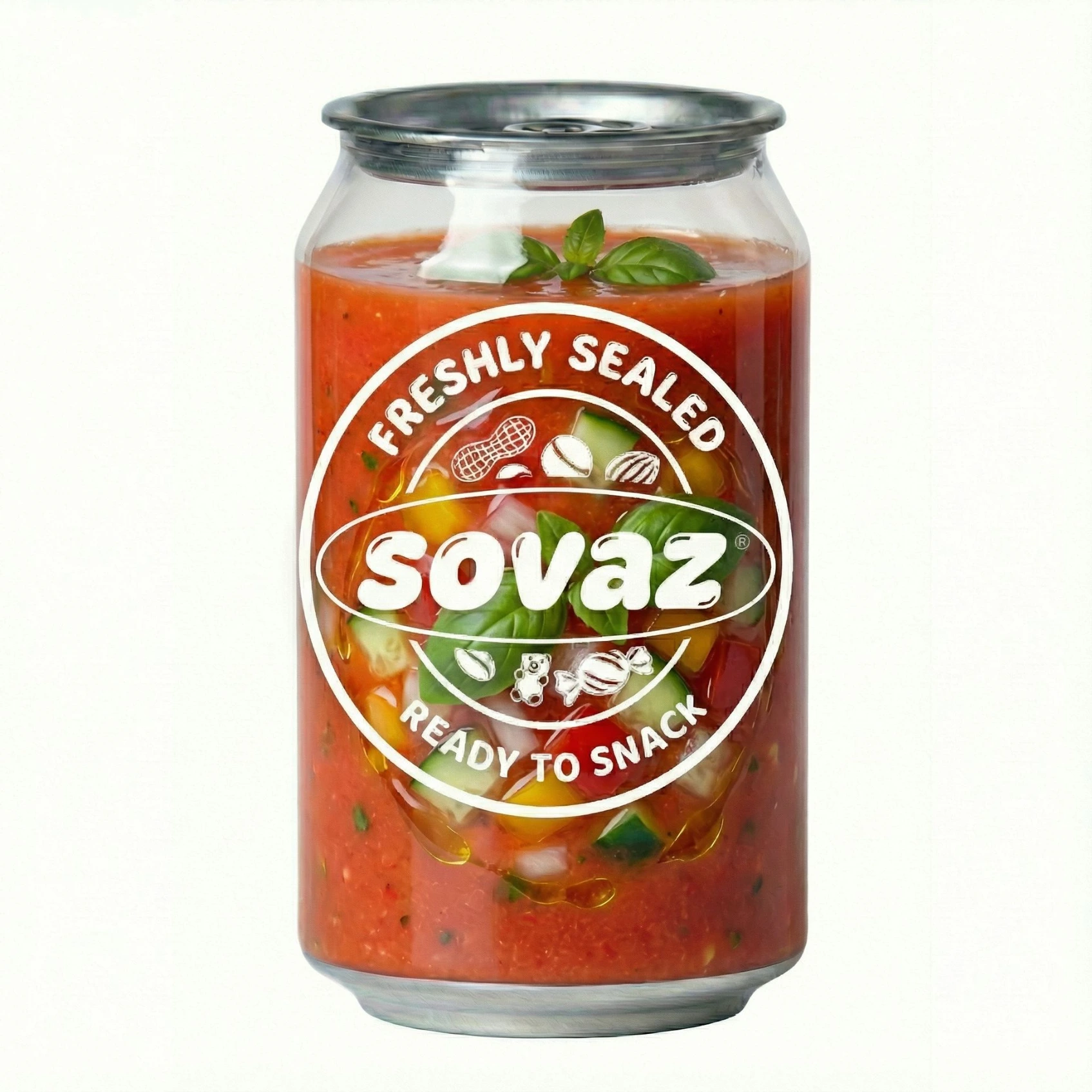 SOVAZ - Latas con bebidas, aperitivos y comida. Costa del Sol - Malaga y Marbella