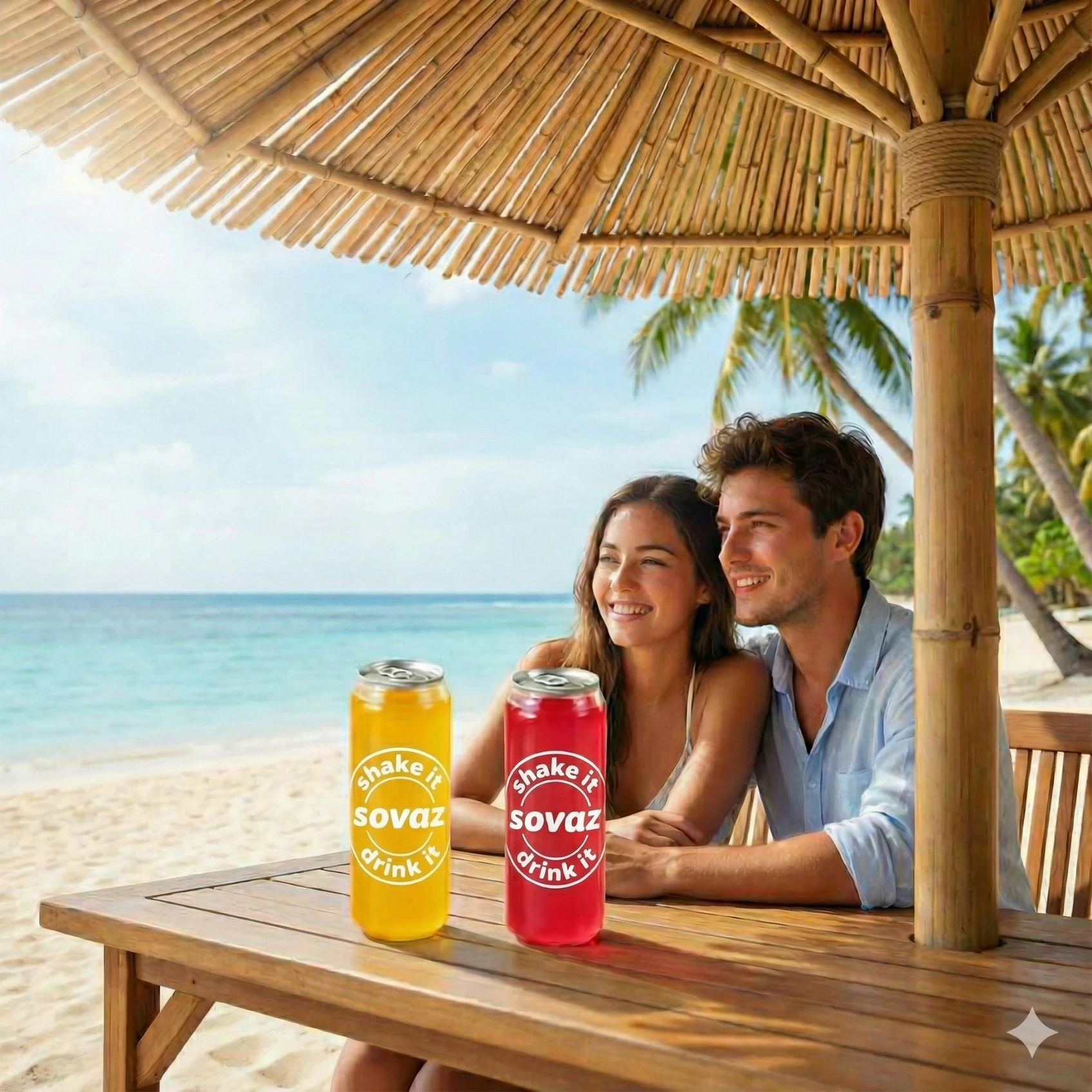 SOVAZ - Latas con bebidas, aperitivos y comida. Costa del Sol - Malaga y Marbella
