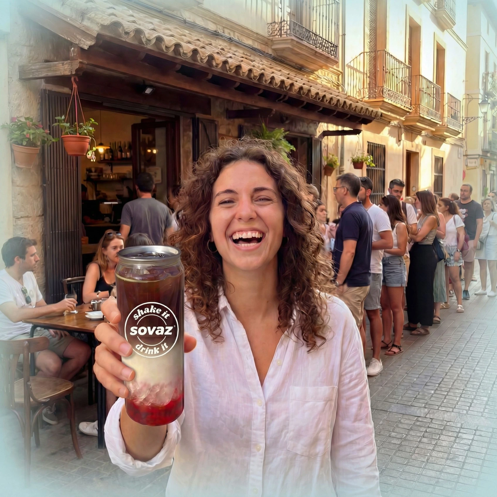 SOVAZ - Latas con bebidas, aperitivos y comida. Costa del Sol - Malaga y Marbella