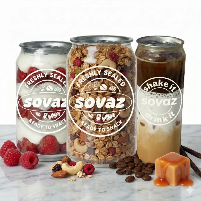 SOVAZ rPET 30 %: la lata premium sostenible para todo.