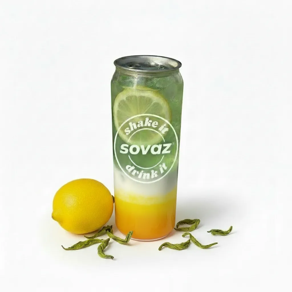 SOVAZ Grüner Tee mit Zitrone .webp